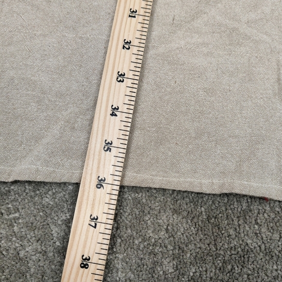 Funny Yak Women's Flax Beige 100% Cotton Dress Size Large Hippie Boho Lagenlook - Picture 8 of 8